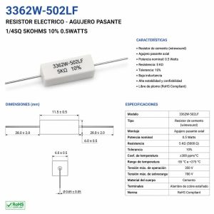 gpt-image-2_3362W-502LF_RESISTOR_ELECTRICO_-_AGUJERO_PASANTE_1_4SQ_5KOHMS_10_percent_0.5WATT-0